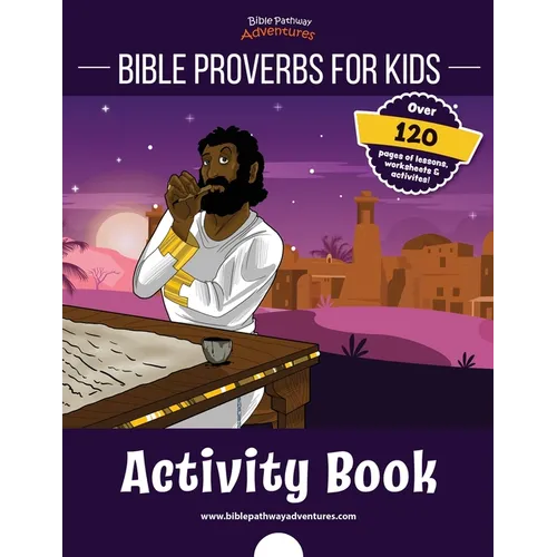 Bible Proverbs for Kids Activity Book