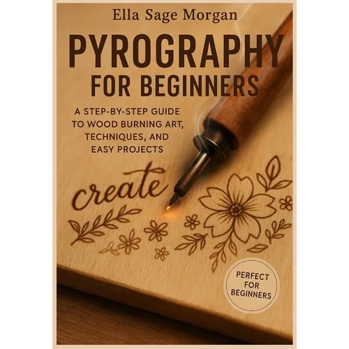 Pyrography for Beginners: A Step-by-Step Guide to Wood Burning Art, Techniques, and Easy Projects