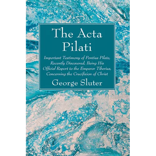 The Acta Pilati