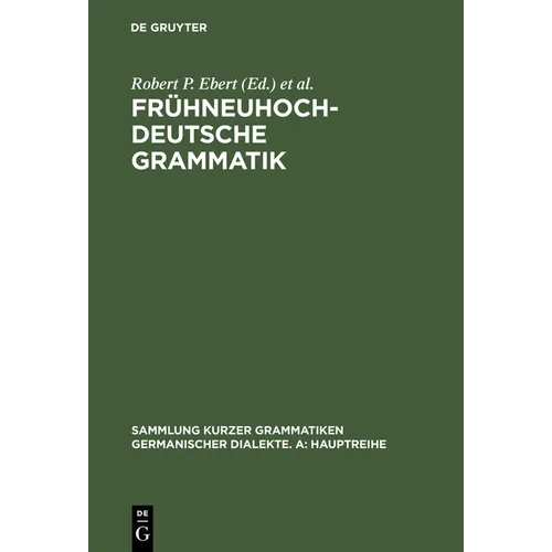 Frühneuhochdeutsche Grammatik