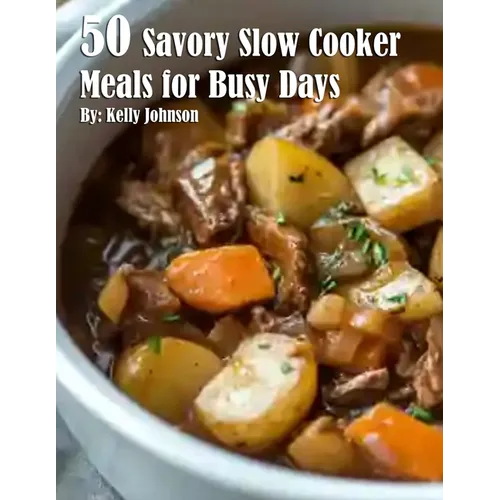 50 Savory Slow Cooker Meals for Busy Days