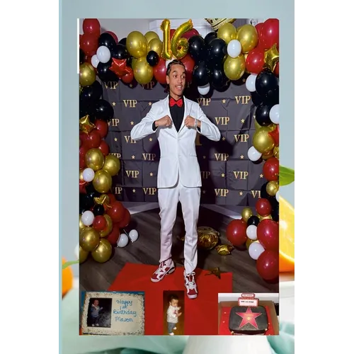 Mason Isaac Bodden 16th Birthday Celebration: Walk The Red Carpet & Celebrate Mason's Birthday
