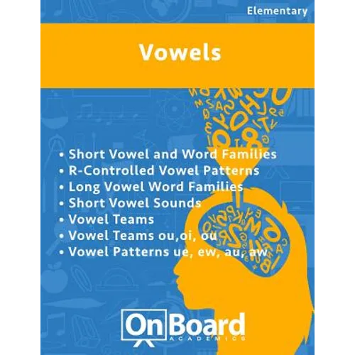 Vowels: R-Controlled Vowel Patterns, Long Vowel Word Families, Short Vowel Sounds, Vowel Teams, Vowel Teams ou, oi, ou, Vowel Patterns ue, ew, au, aw