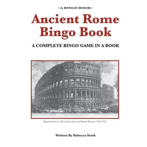 Ancient Rome Bingo Book
