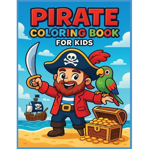 Pirate Coloring Book for Kids