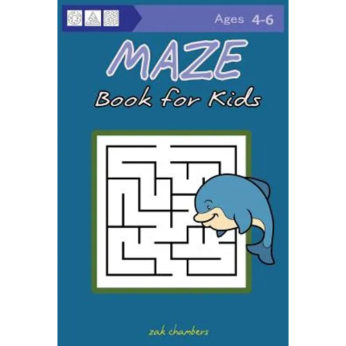 MAZE Book for Kids Ages 4-6