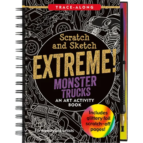 Scratch & Sketch Extreme! Monster Trucks