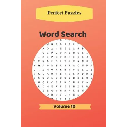 Word Search: Volume 10