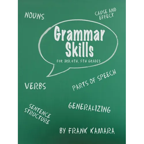 Grammar Skills for 3rd, 4th, 5th Grades