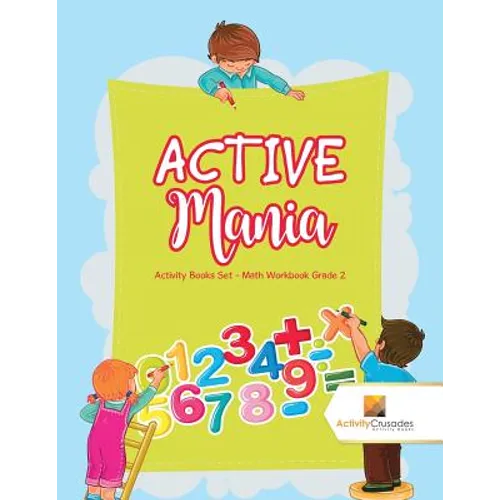 ACTIVE Mania: Activity Books Set - Math Workbook Grade 2