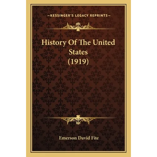 History Of The United States (1919)