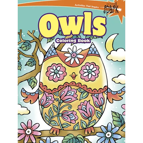 Spark Owls Coloring Book
