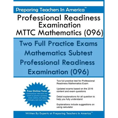 Professional Readiness Examination MTTC Mathematics (096)