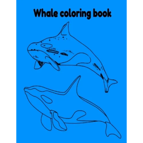 Whale coloring book