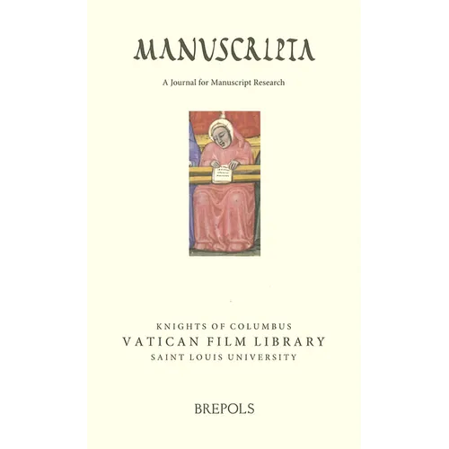 Manuscripta 64: 1 (2020)