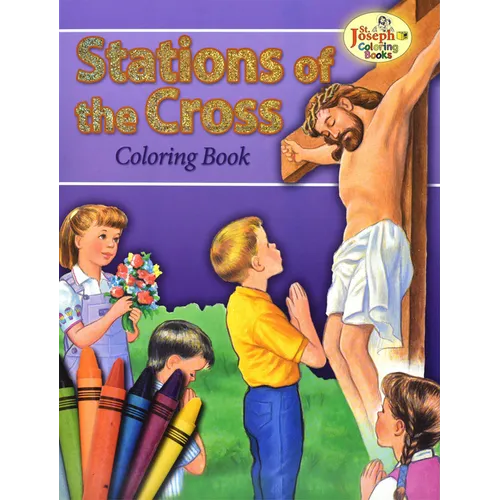 Coloring Book about the Stations of the Cross