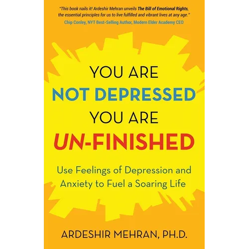 You Are Not Depressed. You Are Un-Finished.: Use Feelings of Depression and Anxiety to Fuel a Soaring Life.