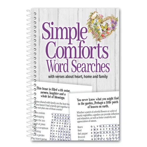 Simple Comforts Word Searches