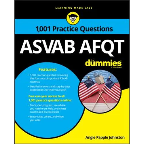 ASVAB Afqt: 1,001 Practice Questions for Dummies