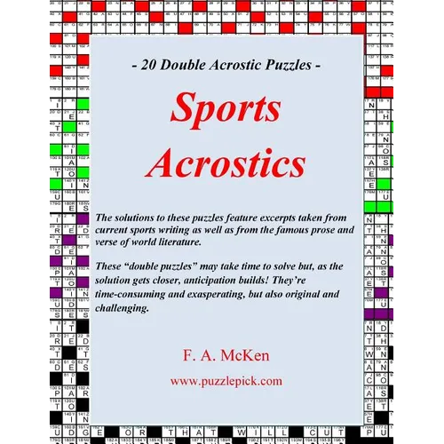 Sports Acrostics