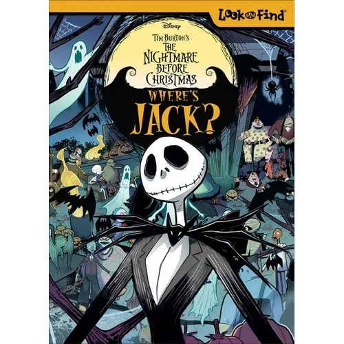Disney Tim Burton's the Nightmare Before Christmas Where's Jack?: Look and Find