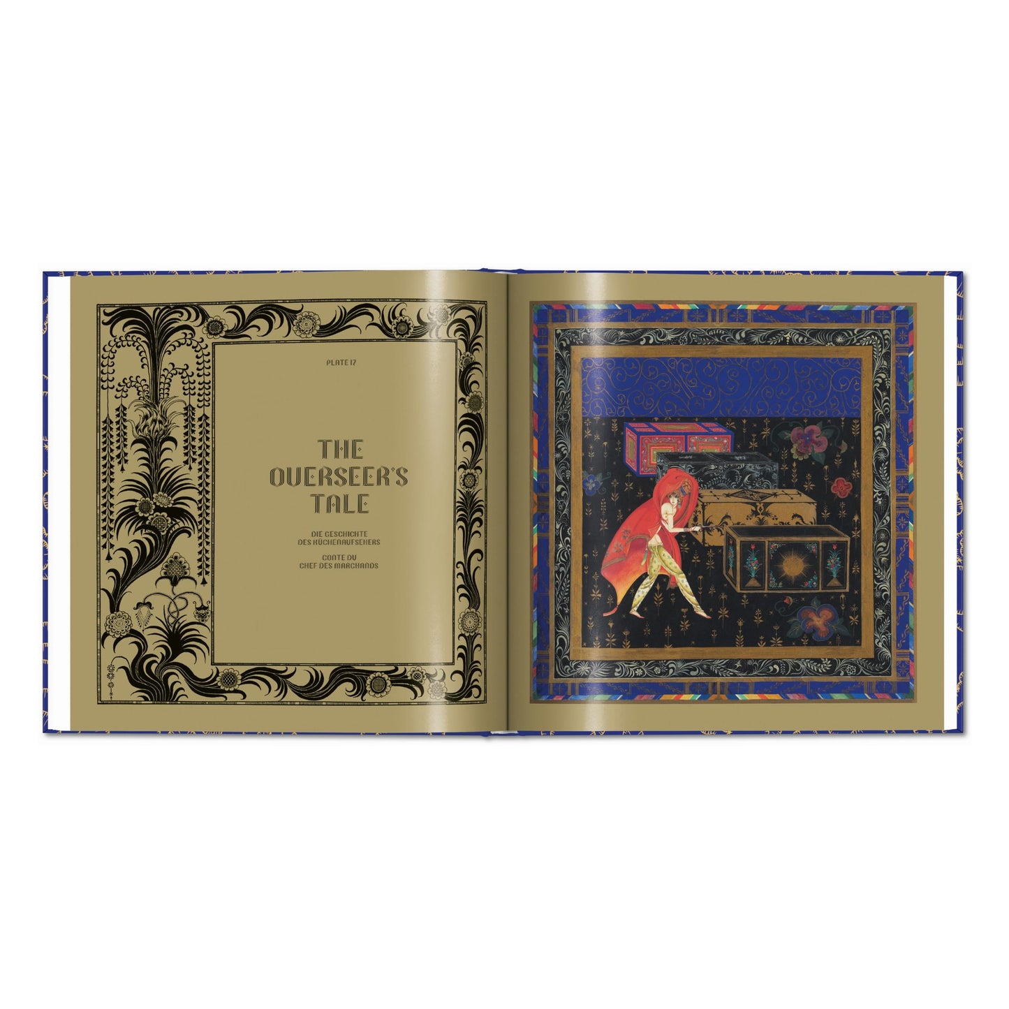 Kay Nielsen. 1001 Nights (German, French, English) Book