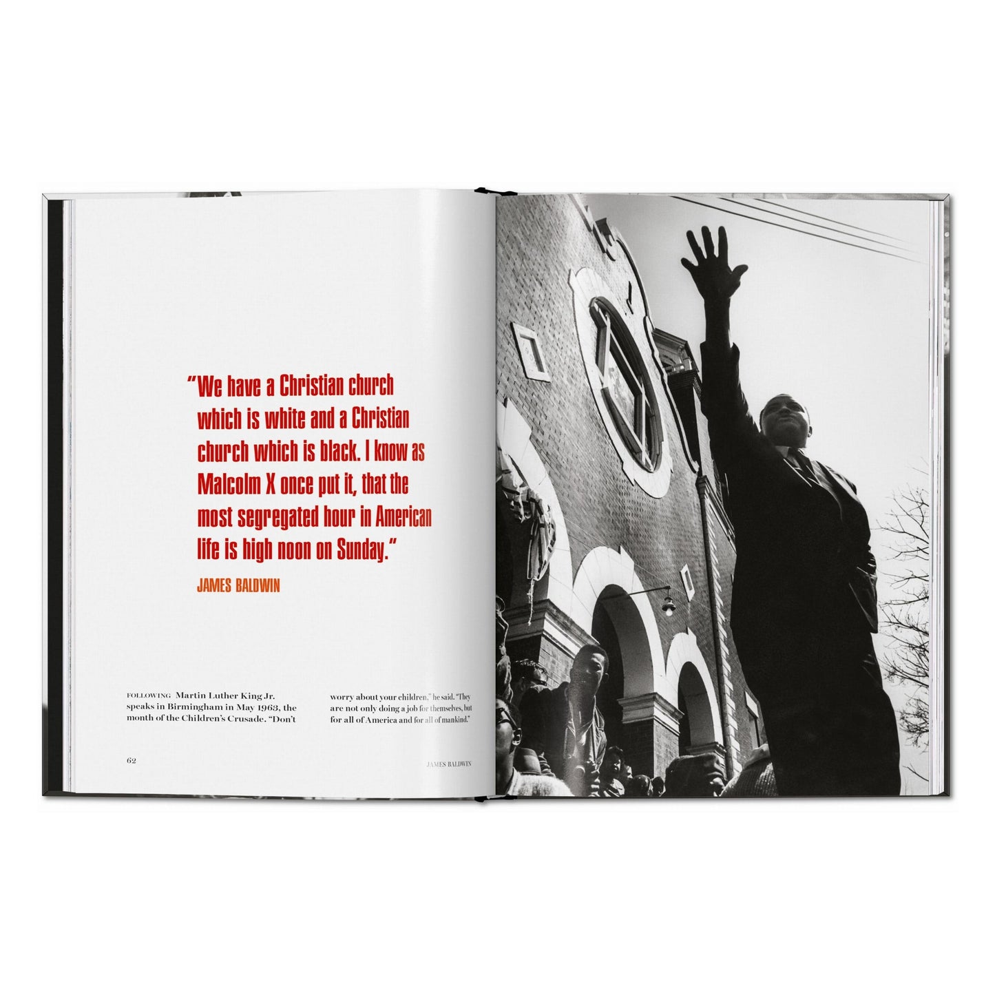 James Baldwin. Steve Schapiro. The Fire Next Time (English) Book