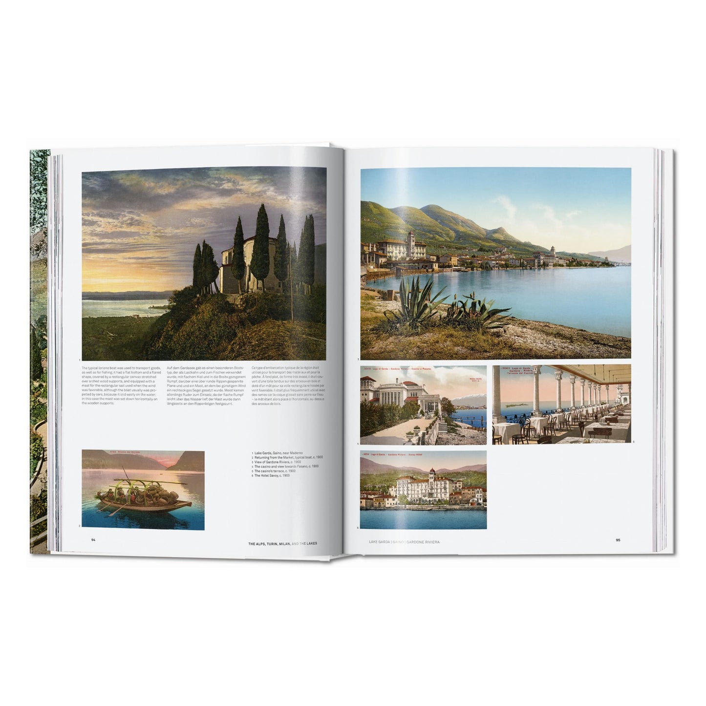 Italy 1900. A Portrait in Color (German, French, English) Book