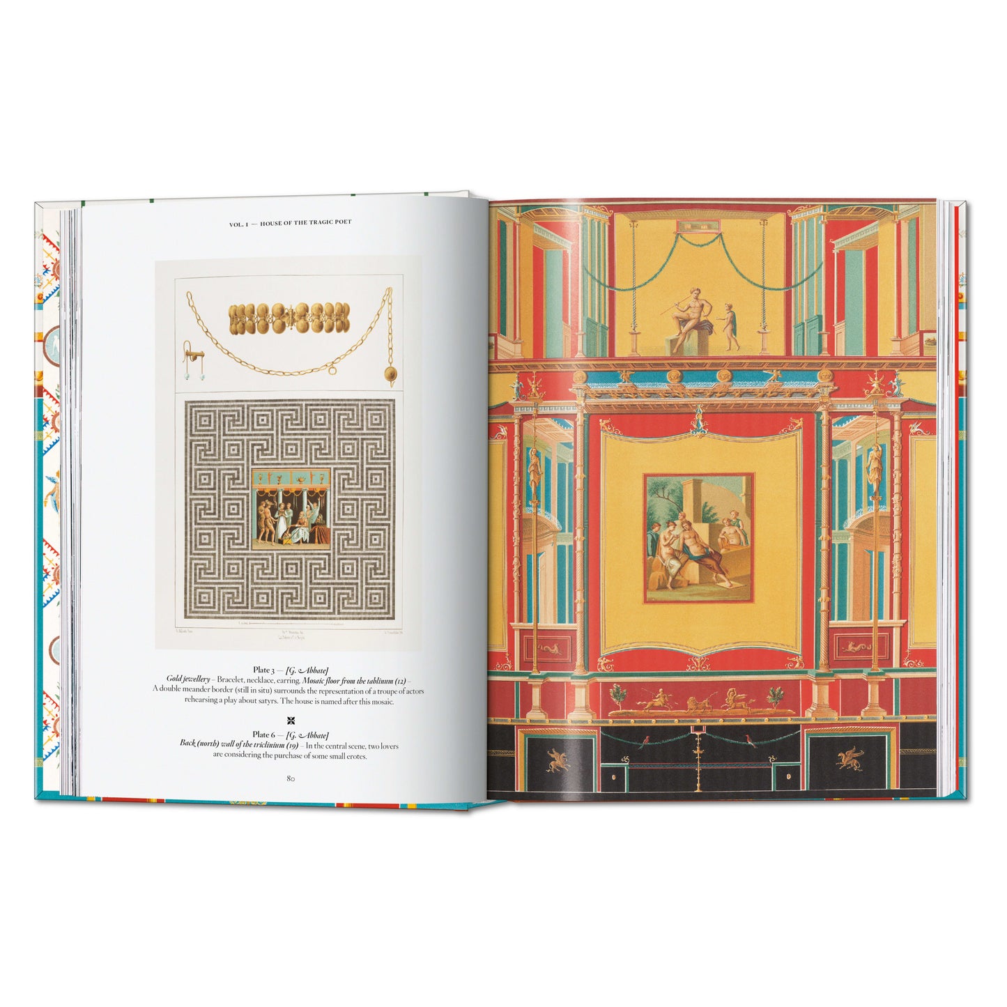 Fausto & Felice Niccolini. Houses and Monuments of Pompeii. 45th Ed. (English) Book