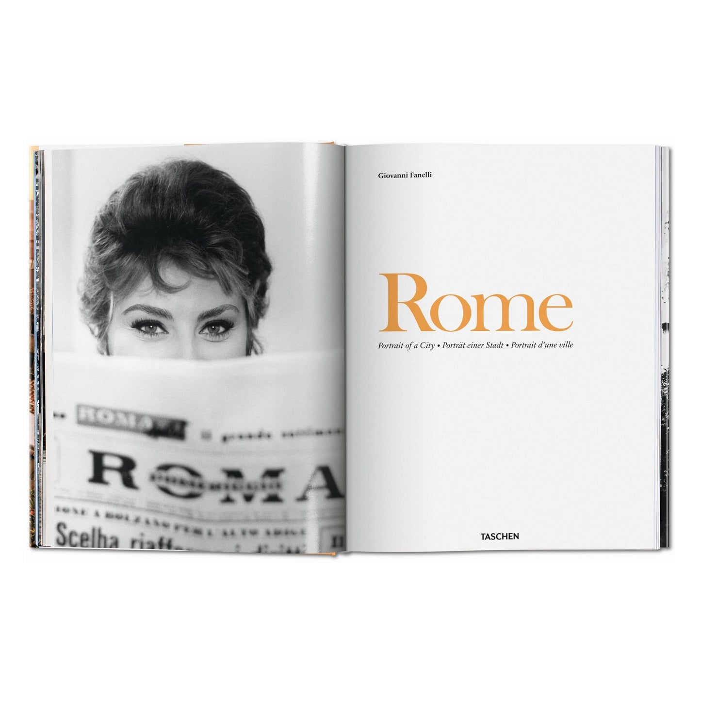Rome. Portrait of a City (German, French, English) Book