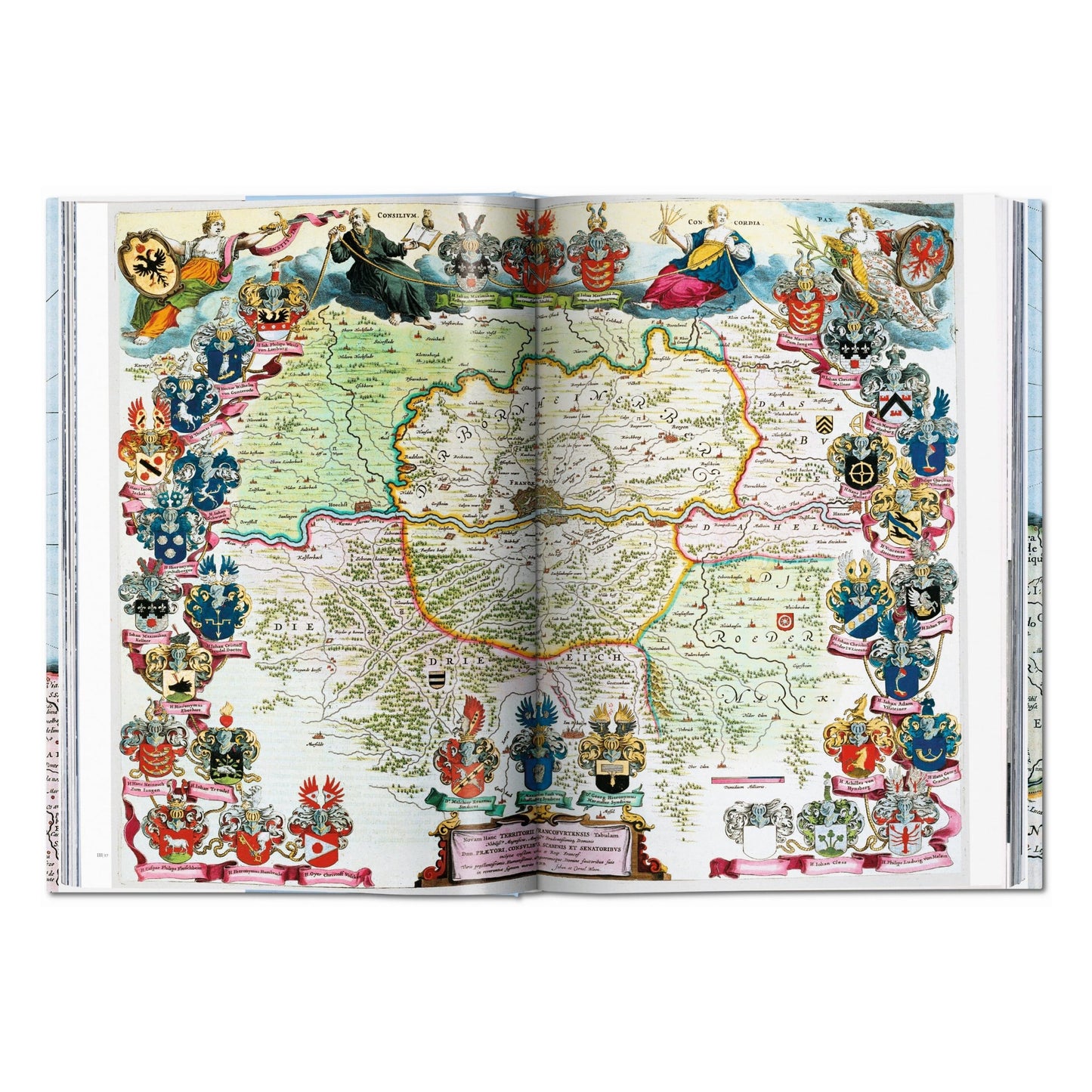 Joan Blaeu. Atlas Maior of 1665 (German, French, English) Book