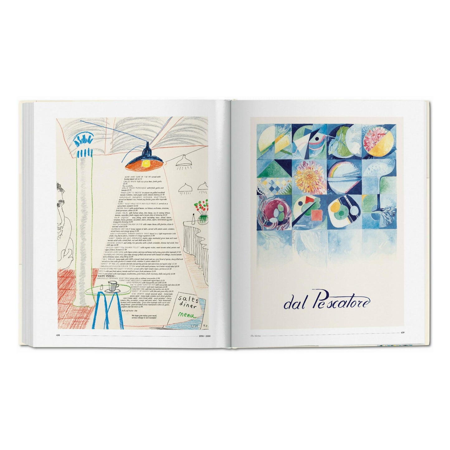 Menu Design in Europe (German, French, English) Book