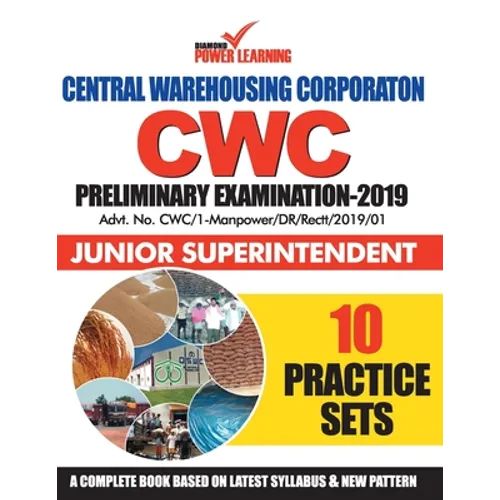 Central Warehousing Corporation - Preliminary Examination - Junior Superintendent - 10 PTP