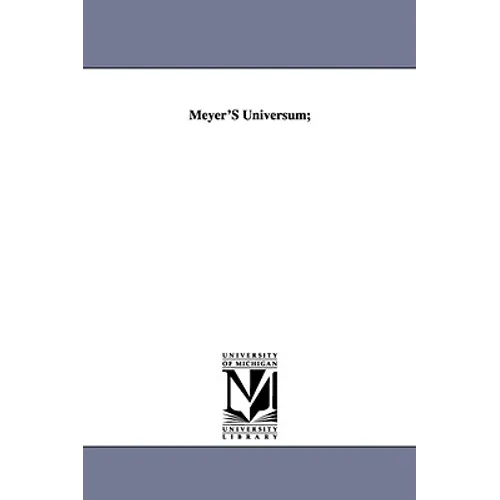 Meyer'S Universum;