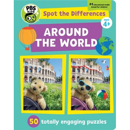 Spot the Differences: Around the World: 50 Totally Engaging Puzzles!