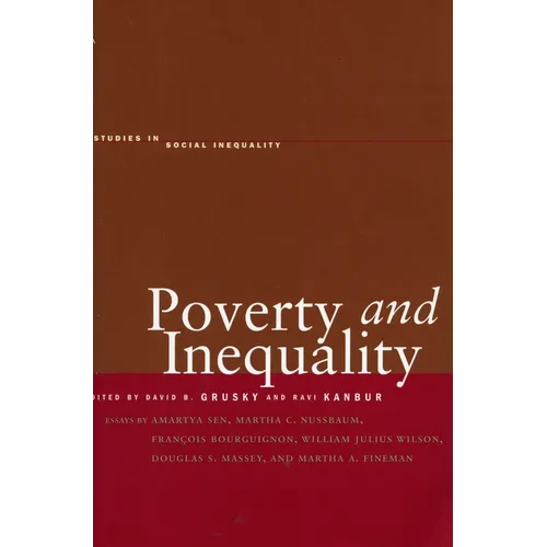 Poverty and Inequality