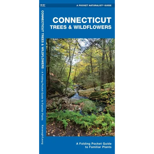 Connecticut Trees & Wildflowers: A Folding Pocket Guide to Familiar Plants