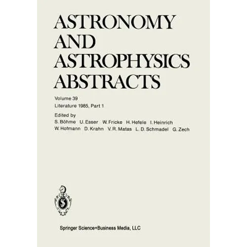 Literature 1985, Part 1