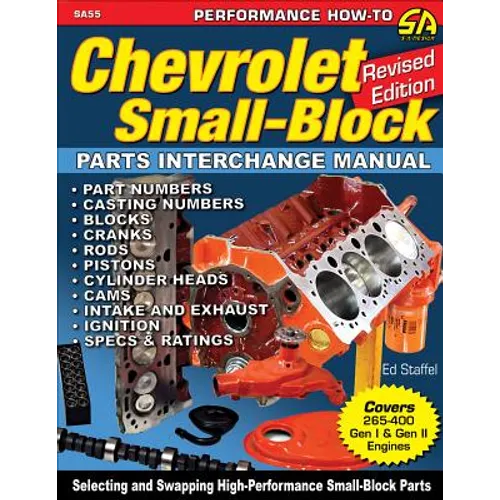 Chevrolet Sb Parts Interchange Revised