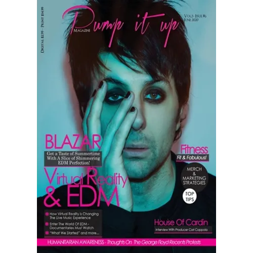 Pump it up magazine presents EDM Sensation BLAZAR