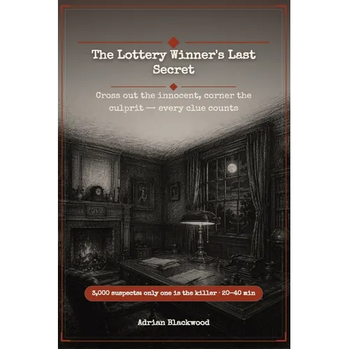 The Lottery Winner's Last Secret: Find the one killer hiding among 3,000 suspects, only one is guilty