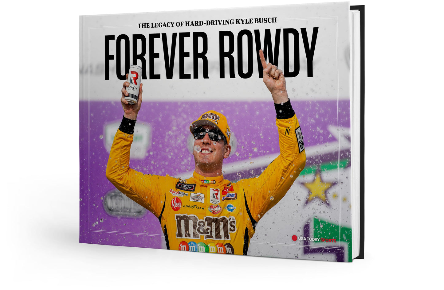 FOREVER ROWDY The Legacy of Hard-Driving Kyle Busch Book - PREORDER ships 11/13/2026