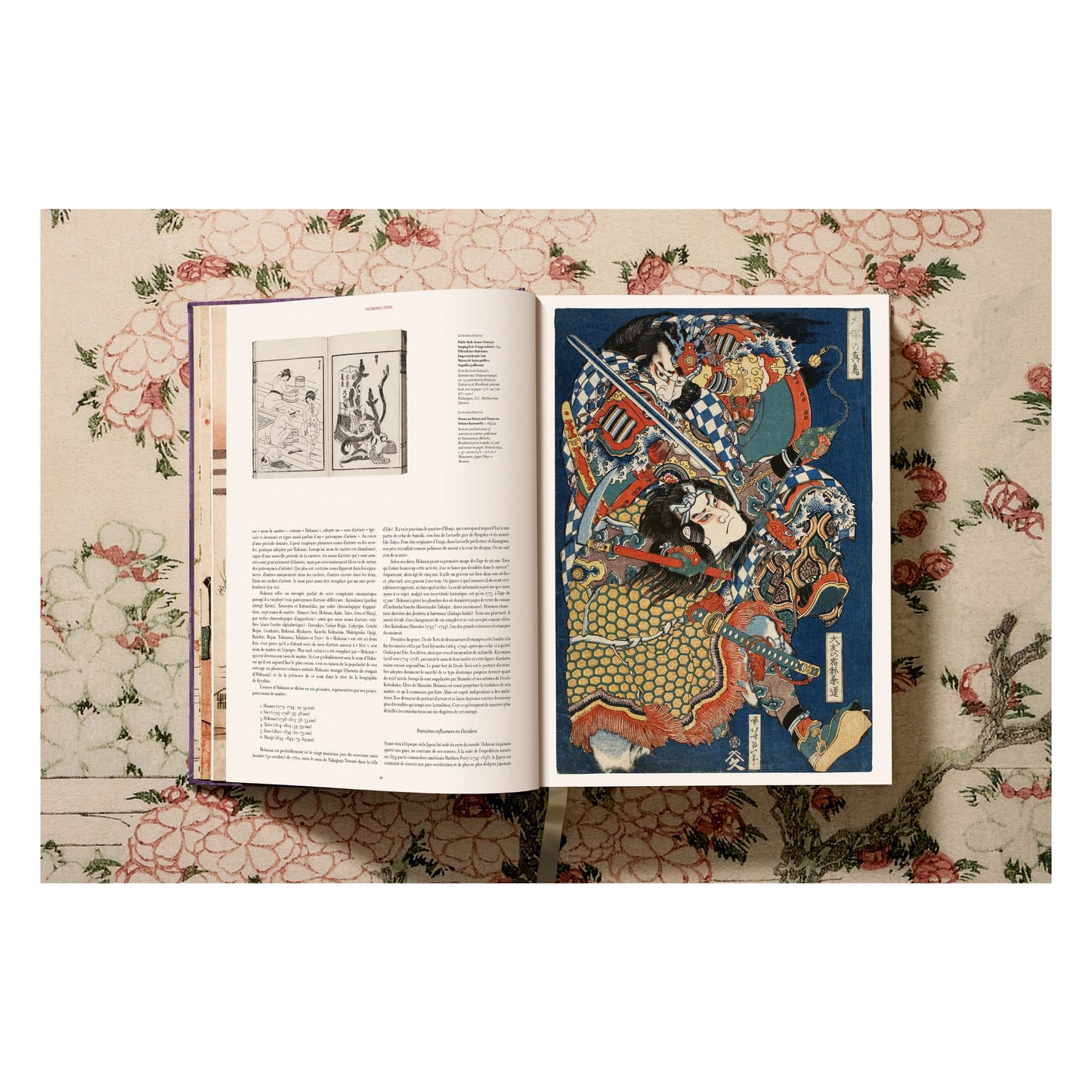Hokusai (German, French, English) Book