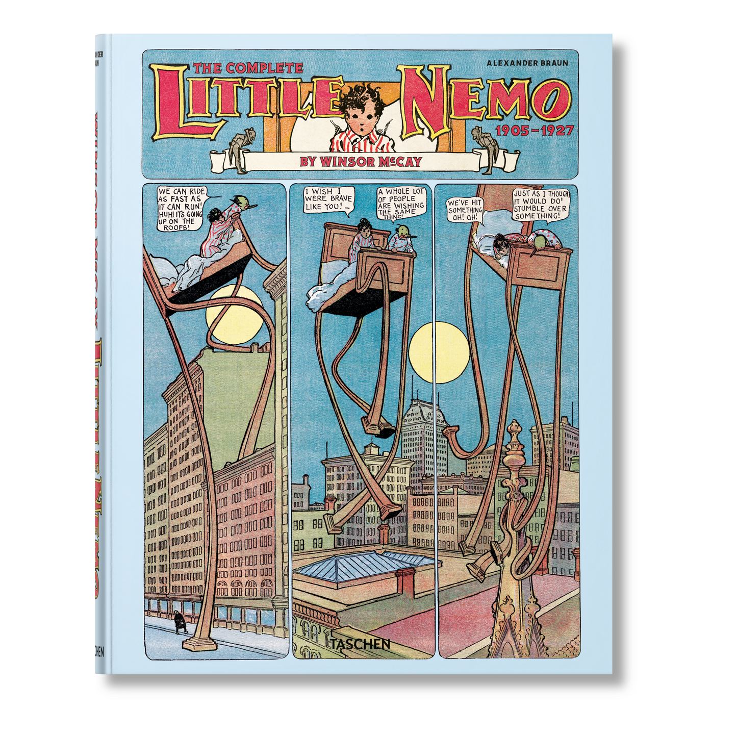 Winsor McCay. The Complete Little Nemo (German, French, English) Book