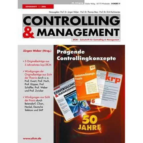 Prägende Controllingkonzepte