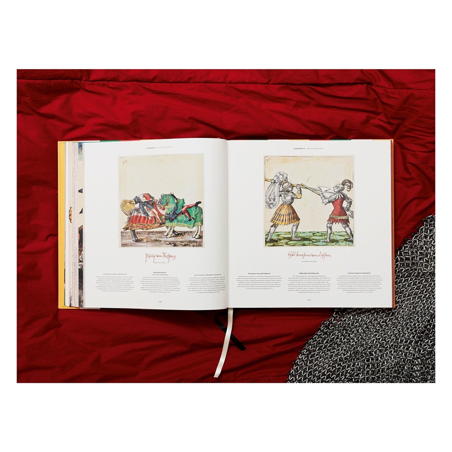 Freydal. Medieval Games. The Book of Tournaments of Emperor Maximilian I (German, French, English) Book