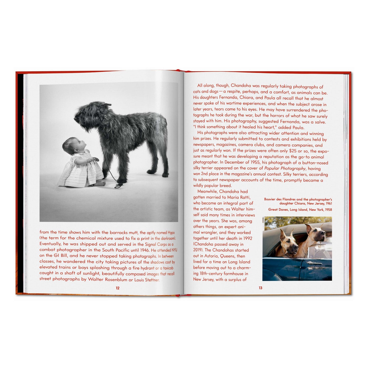 Walter Chandoha. Dogs. Photographs 1941–1991 (English) Book