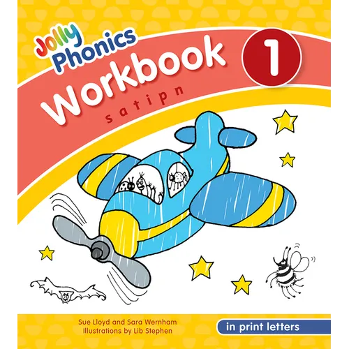 Jolly Phonics Workbook 1: In Print Letters (American English Edition)