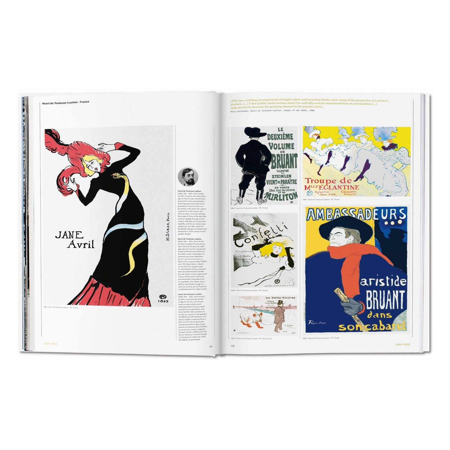 The History of Graphic Design. Vol. 1. 1890–1959 (German, French, English) Book