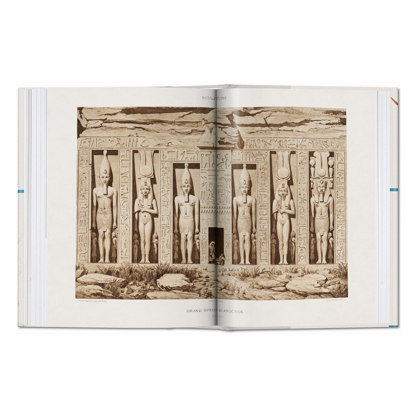 Prisse d'Avennes. Egyptian Art (German, French, English) Book
